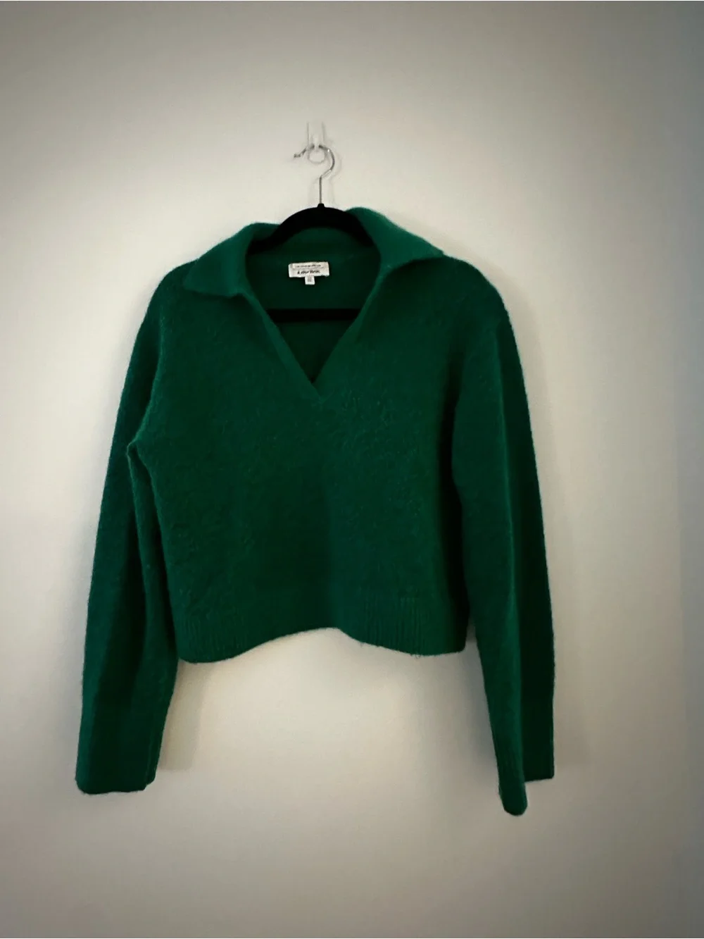 & Other Stories Mohair Collared Sweater - Picture 2 of 4